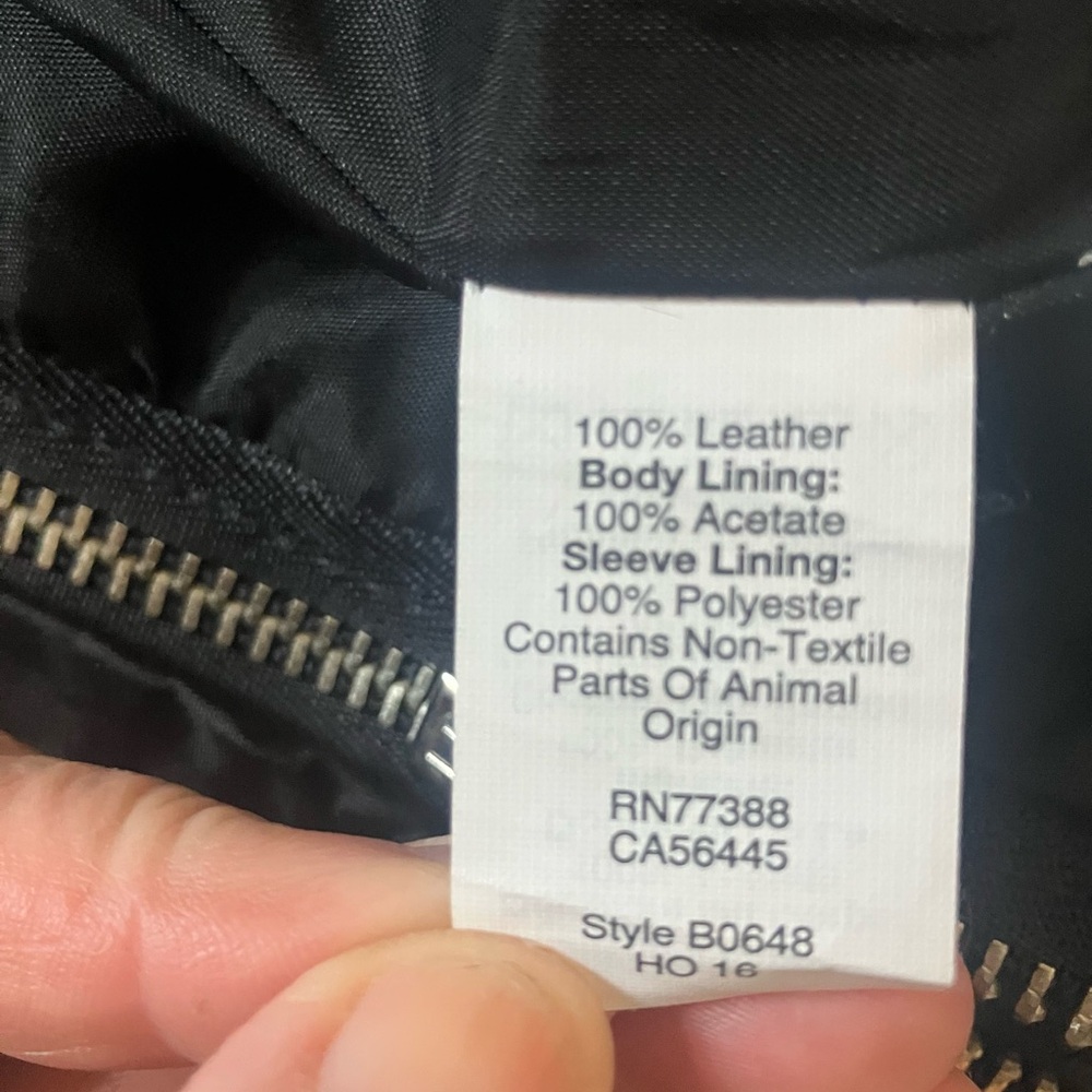 Madewell Black Leather Motorcycle Jacket - Picture 6 of 6